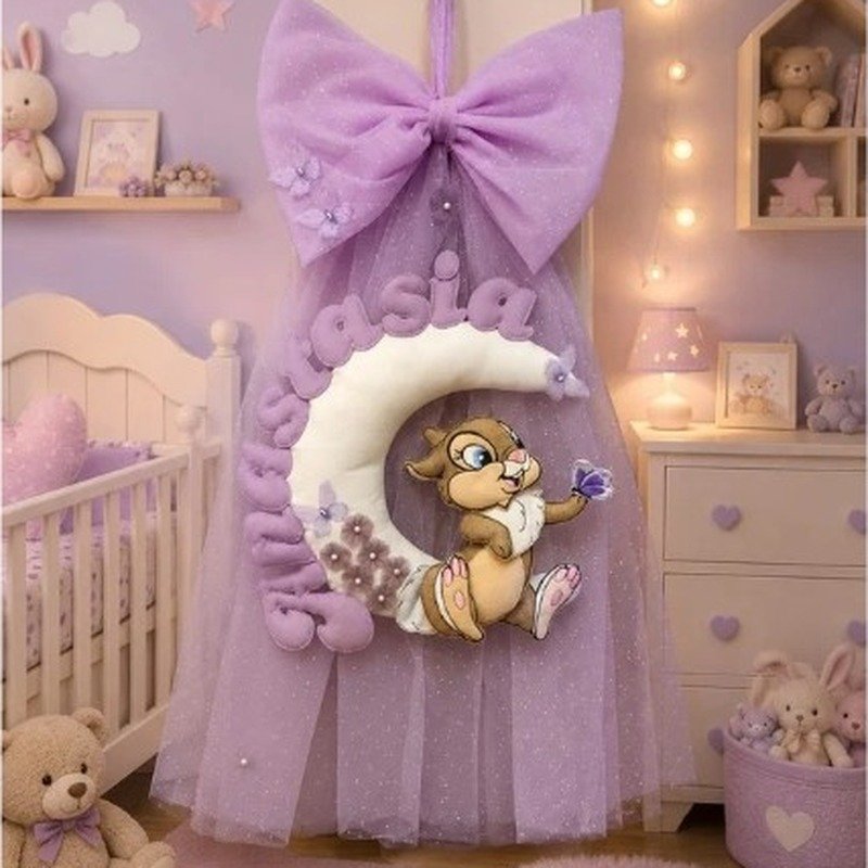 Fiocco Nascita in Tulle